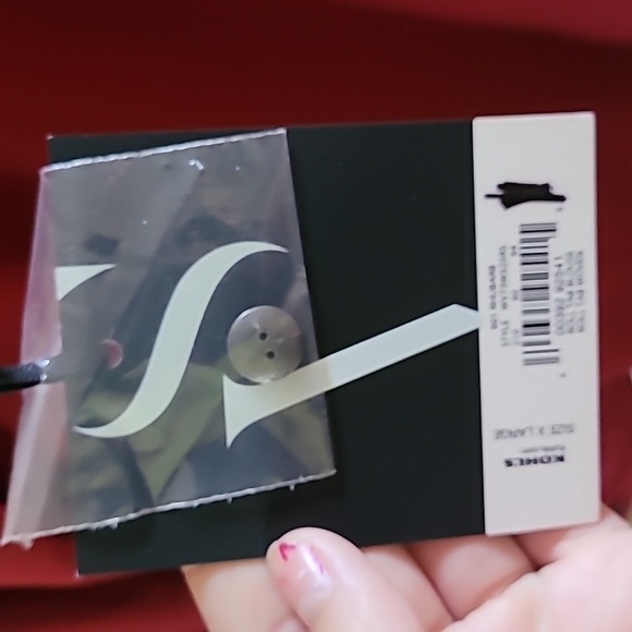 3/4 Sleeve Deep Red Blouse - Simply by Vera Wang - Picture 4 of 6